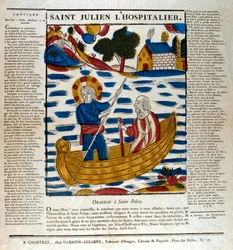 Saint Julien, patron des voyageurs, XIXe siècle