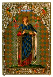 Saint Louis Louis IX, roi de France, 1886