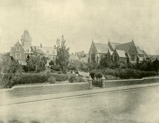 Cathédrale et couvent Sainte-Marie, Hobart, 1901