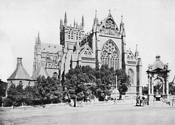 Hôpital St. Mary, vers 1900
