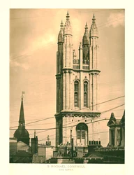Saint-Michel, Cornhill, La Tour, milieu-fin du 19e siècle