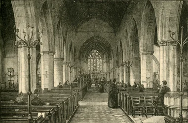 Église Saint-Nicolas : La nef, 1886, 1898