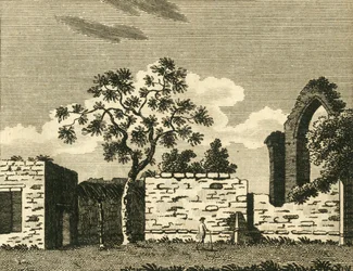 Chapelle Saint-Pancrace, à Canterbury, c1786