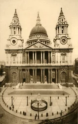 Cathédrale Saint-Paul, Londres, vers 1924