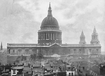 Cathédrale Saint-Paul, vers 1896