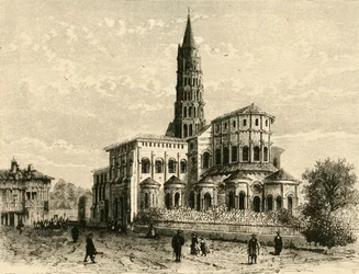 Saint-Sernin, Toulouse, 1890