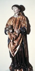 Saint Étienne, statue autrichienne, 1480