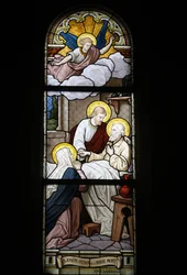 Église Notre-Dame du Rosaire : Saint Joseph, patron de la mort, Saint-Ouen