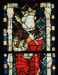 Vitrail du roi Cnut, 15e siècle