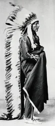 Standing Bear, chef des Sioux Dakota, Indiens des Plaines d