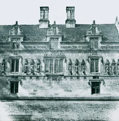 Stapleford. Hall. Façade Est