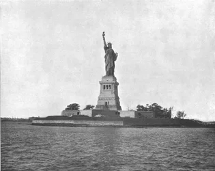 Statue de la Liberté, New York, USA, vers 1900