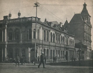 Bourse, Johannesburg, vers 1900