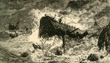 Tempête au large de Balaclava, 1890