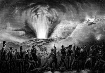 Assaut de Badajoz, Espagne, guerre péninsulaire, 6 avril 1812