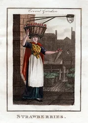 Fraises, Covent Garden, Londres, 1805