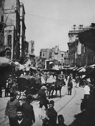 Scène de rue à Constantinople