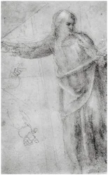 Étude pour une figure du Christ, vers 1555