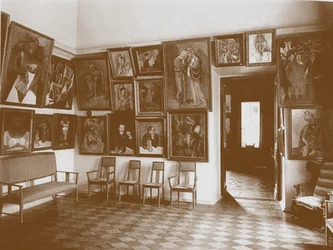 Étude connue sous le nom de la Salle Picasso dans la maison Shchukin