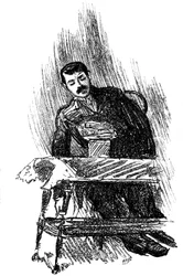 Sujet entrant en transe hypnotique, 1891