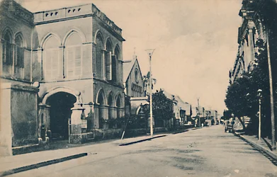 Rue Sudder, Calcutta, vers 1910
