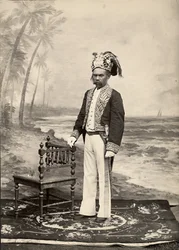 Sultan de Batjan, îles Pulau Bacan, Maluku, Indonésie
