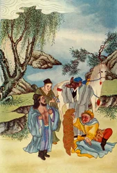 Le Soleil vole des vêtements pour son maître, 1922