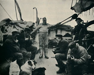 Dimanche après-midi à bord, 1895