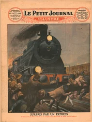 Surpris par un express, 1929