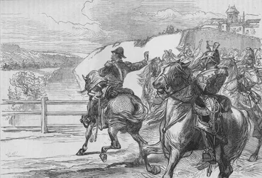Surprise des Français par Beresford, vers 1880