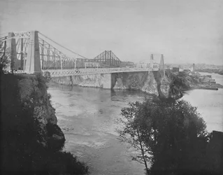 Ponts suspendus et cantilever, St. John, Nouveau-Brunswick