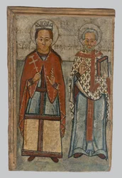 Sainte Paraskeva et Saint Nicolas