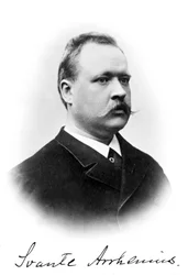 Svante Arrhenius 1859-1927, physicien et chimiste suédois