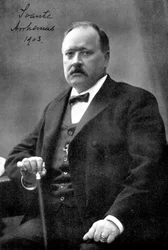 Svante Arrhenius 1859-1927, physicien et chimiste suédois, 1903
