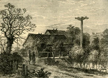 Sydenham Wells en 1750, vers 1878