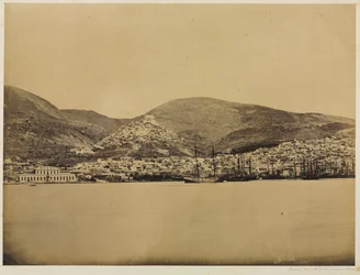 Syros, Centre du commerce levantin, vers 1850