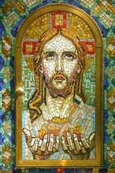 Tabernacle, chapelle de Colombière, Paray-le-Monial, France