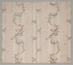 Fragment de taffetas, 1774-1793