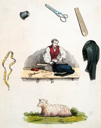 Tailleur, c. 1845
