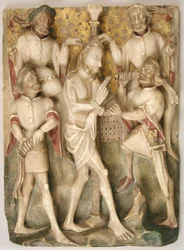 Prise du Christ, britannique, vers 1440-50