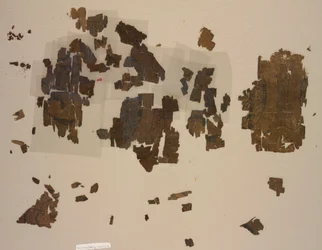 Fragments de taqueté avec lions ailés dans des médaillons, 899-1160
