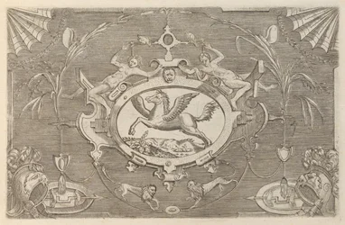 Targhe ed altri ornati di varie e capricciose invenzioni Cartouches et autres ornements