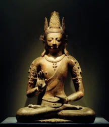 Tathagata Amoghasiddhi / Sculpture, 11e s.