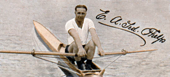 Ted Phelps, champion du monde de rame professionnelle