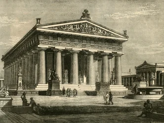 Temple à Paestum, restauré