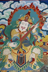 Gardien du temple nommé Dhritarashtra