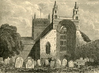 Abbaye de Tewkesbury, 1898