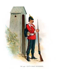 Le 24e South Wales Borderers, vers 1890