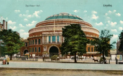 Le Royal Albert Hall, Londres, vers 1910