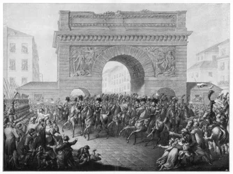 Les Alliés entrent à Paris, 31 mars 1814